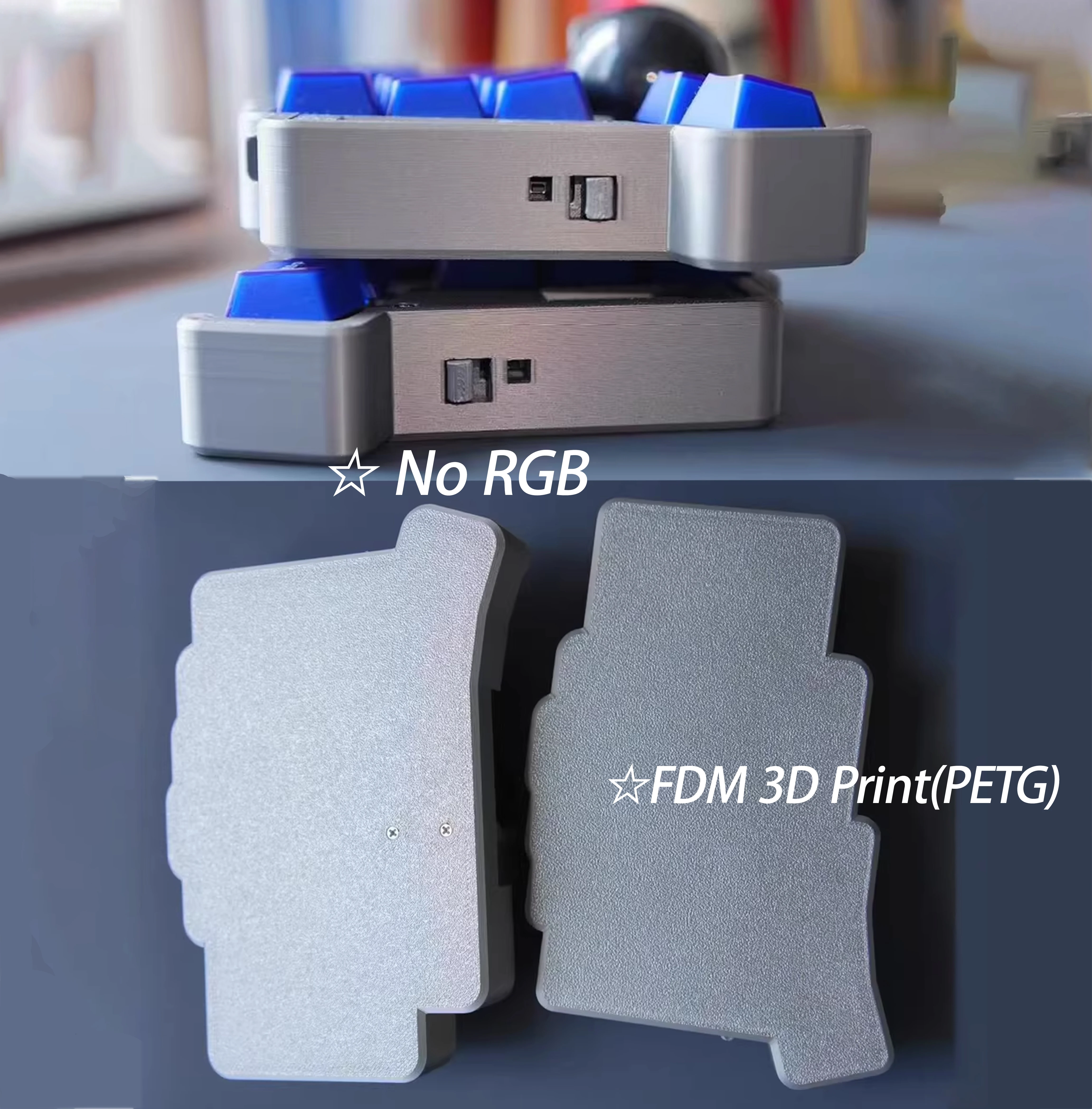 Keyball 44 Split Keyboard Kit Wireless Keyball Split Keyboard Kit NRF52840 Hot Swap ZMK With OLDE Screen Customize PC Gamer Gift