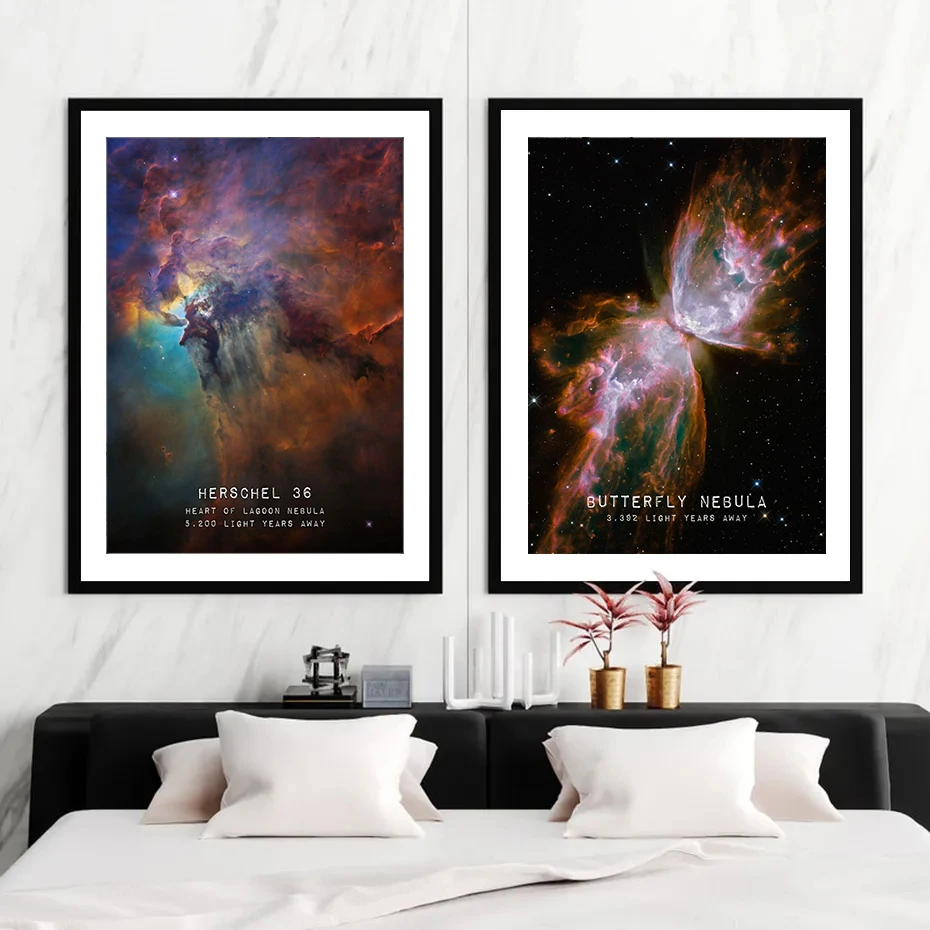 Póster espacial del universo, velo, Roseta, nebulosa, agujero negro, pintura en lienzo de galaxia, imágenes artísticas de pared modernas, decoración del hogar para dormitorio