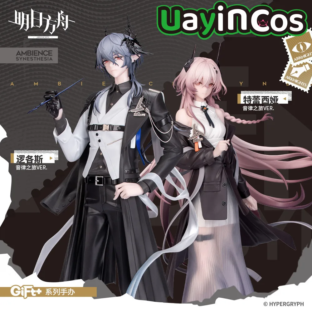 

In Stock Original Arknights Logos Theresa PVC 24cm Stuffed Plushies Doll Clothes Ornament Anime Figure Game Toy Kids Gifts Cospl