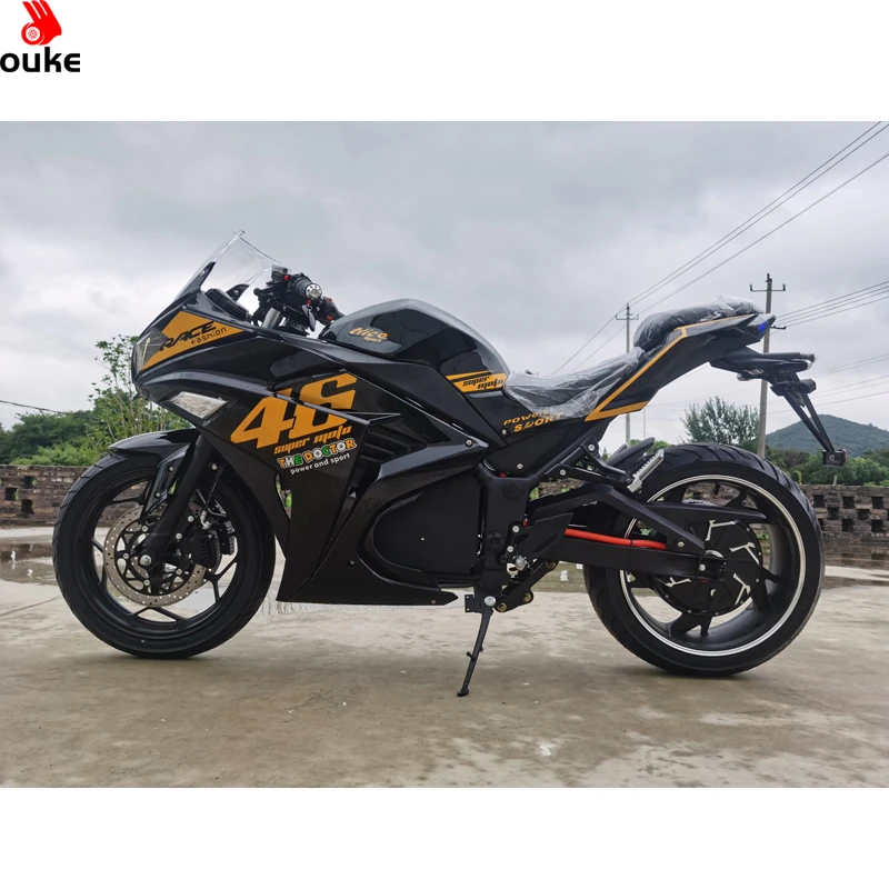 Newest style  china motorcycle 72v racing electric motorcycles