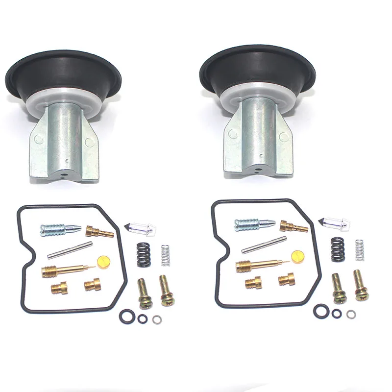 2set for KLE500 1991-2005 KLE 500 Motorcycle carburetor repair kit plunger diaphragm parts