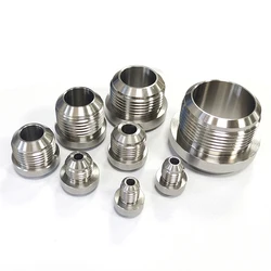 3 4 6 8 10 12 16 20 AN stainless steel male Weld On Bung Weld On Fittings for fuel oil hose