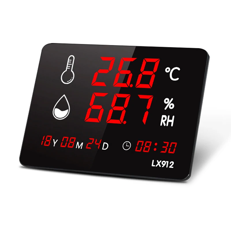 digital wall clock Thermopro High Quality Digital Thermometer LX912 outdoor thermometer