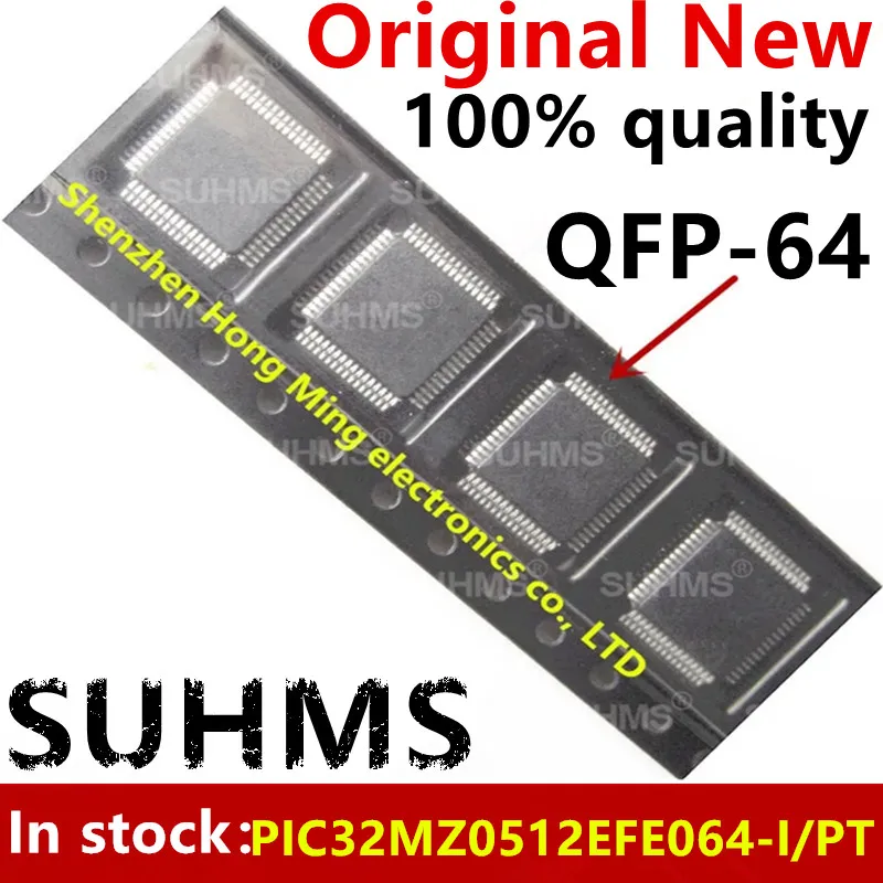 (10piece)100% New PIC32MZ0512EFE064-I/PT PIC32MZ0512EFE MZ0512EFE QFP-64