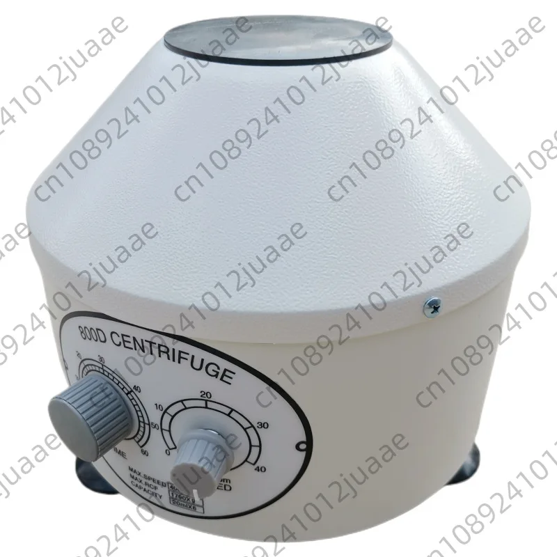 Portable Centrifuge Machine 4000rpm 20ml x 6 Tubes Laboratory 800D Isolate Serum Electric Laboratory Centrifuge
