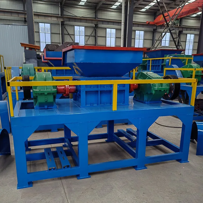 Customized TPlastic Shredder op-Selling Dual Shaft Shredder For Rubber And Tire Recycling