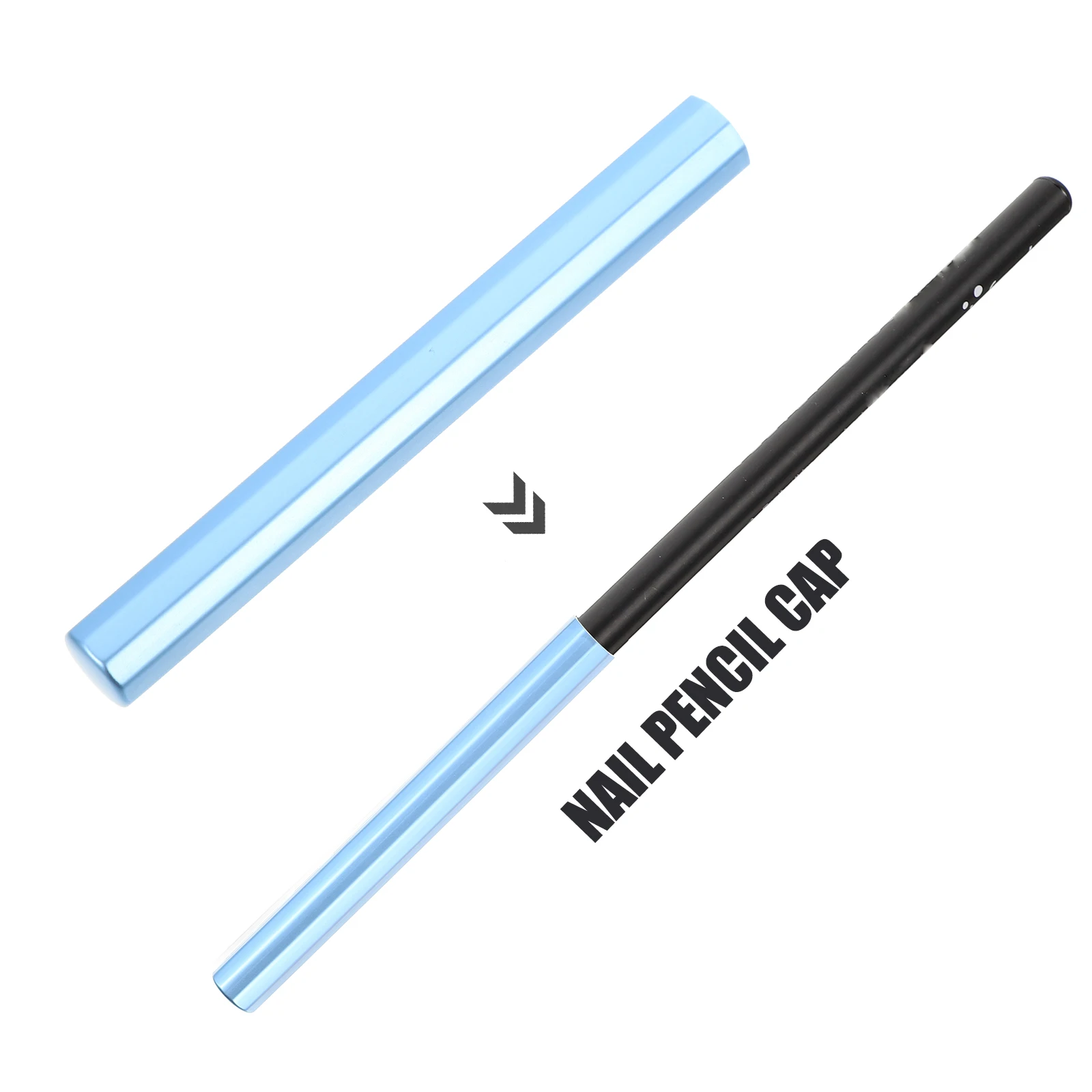 

6pcs Lightweight Manicure Sealed Protective Toppers Lightproof Durable Nail Pen Accessories Decorative Pen