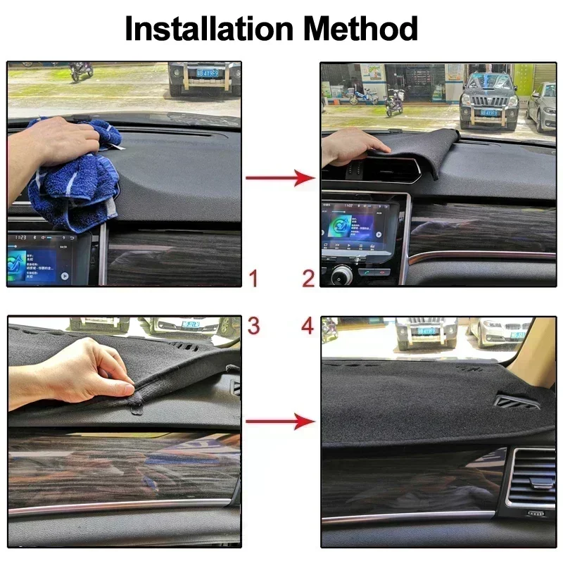 Car Dashboard Cover DashMat For Mercedes Benz B-class W245 2005 - 2011 Avoid Light Pad Accessories Anti-UV Case Carpet Mat