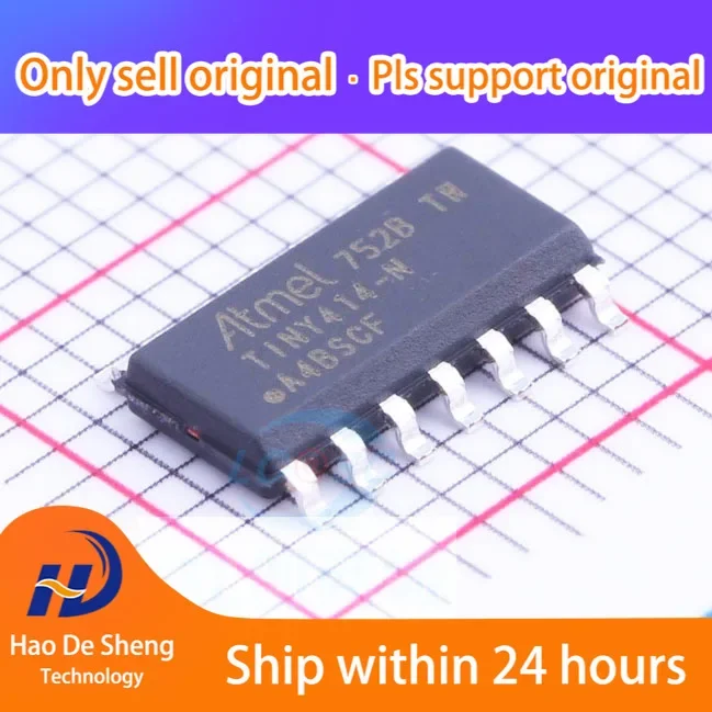 

10PCS/LOT ATTINY414-SSNR SOP14 New Original in Stock