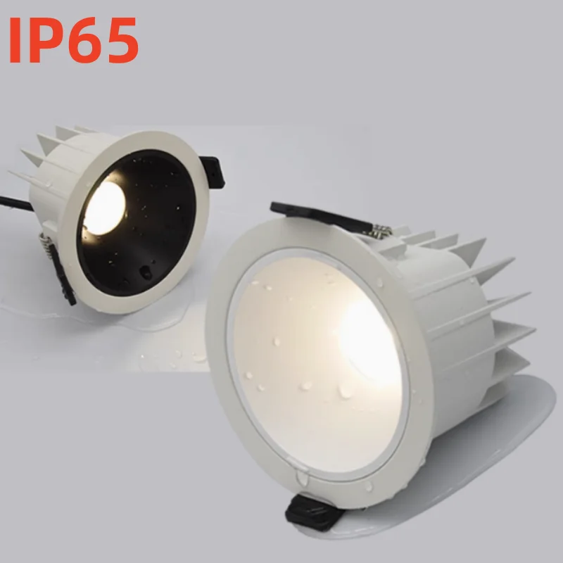 Manufacturers directly sell waterproof downlight IP65 waterproof spotlight die-casting COB downlight TD059 series