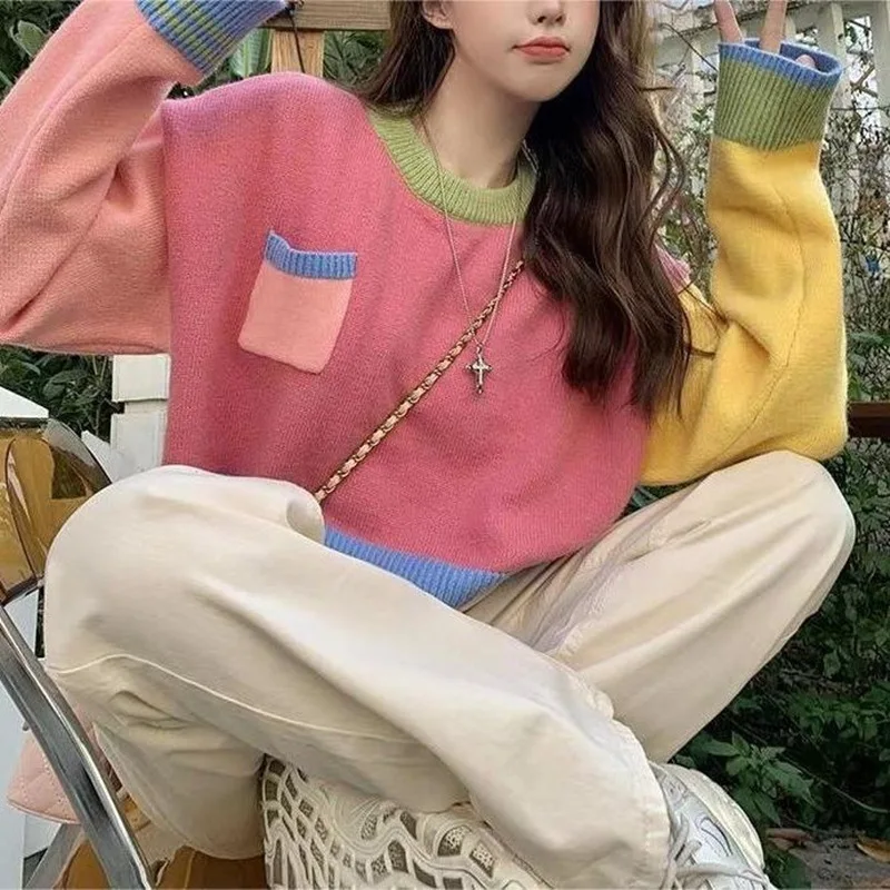 

Sweaters Jumpers Pullovers Womens Pullover Unisex European Style Brushed Bat-Sleeve Regular Halloween Horror Party Gothic Dark