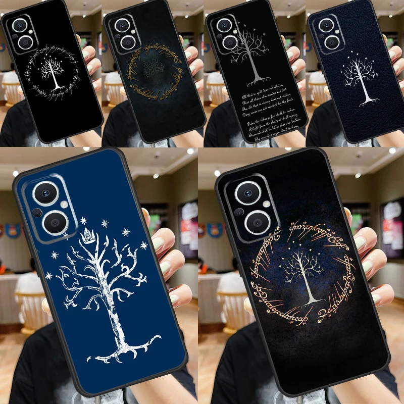 Tree Of Gondor Lotrs Case For OPPO Reno 11F 8T 4Z 5Z 4 6 7 8 5 Lite 10 Pro OPPO Find X2 X3 Lite X5 X6 Pro Cover