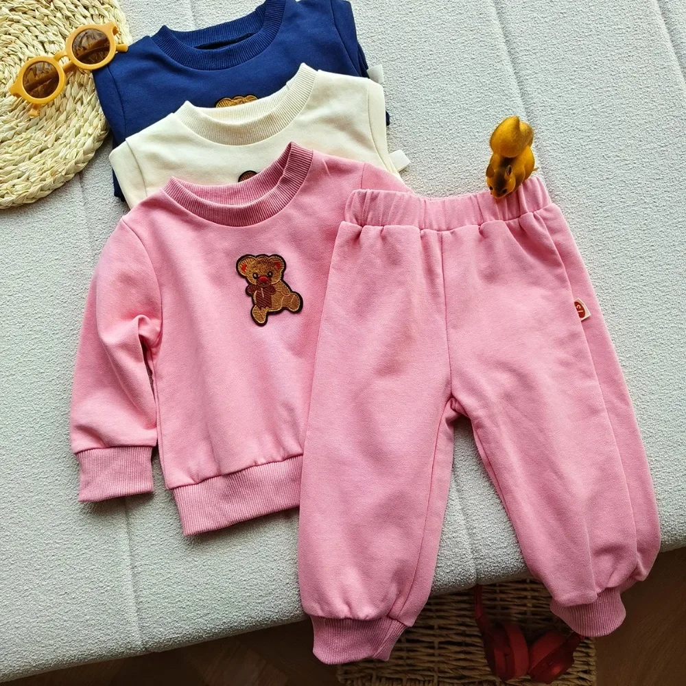 2-Piece Set Autumn Boys' Set New Arrival: Infant Boys' Spring/Autumn Casual Sportswear Set,Leisure Outfit with Top and Pants