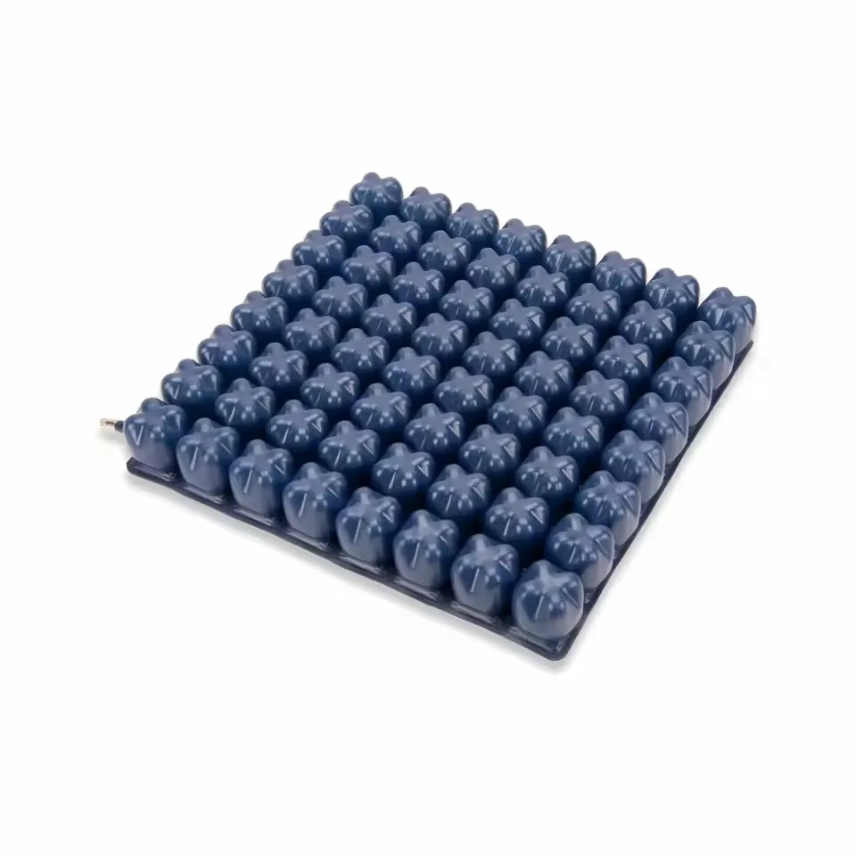 High Grade Medica PVC 2 Valve Anti-Decubitus Air Cushion Wheelchair Anti-bedsore Inflatable Seat Cushion