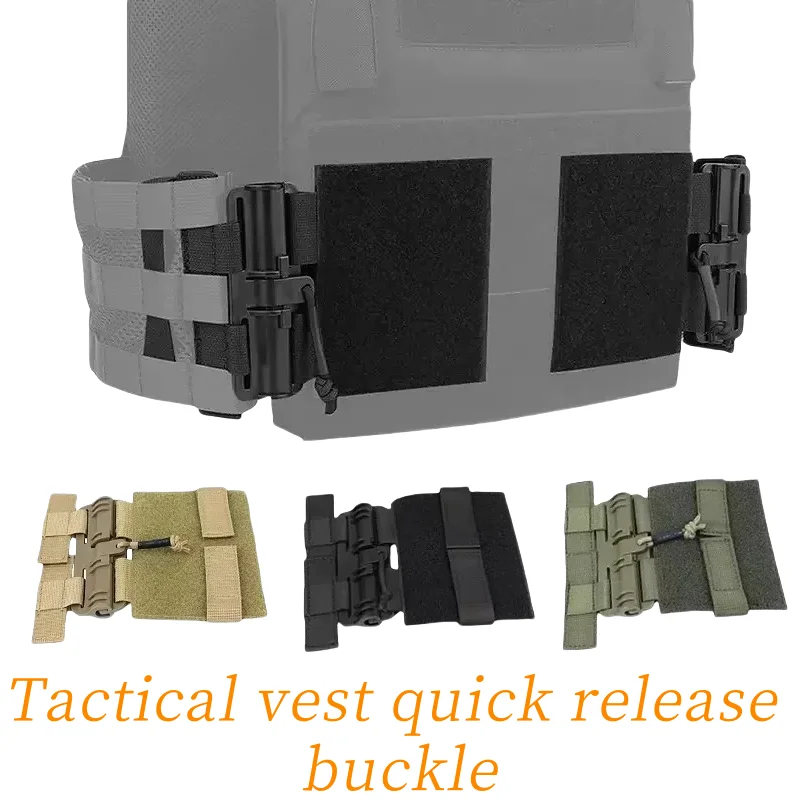 

New portable tactical vestuniversal MOLLE quick release buckle
