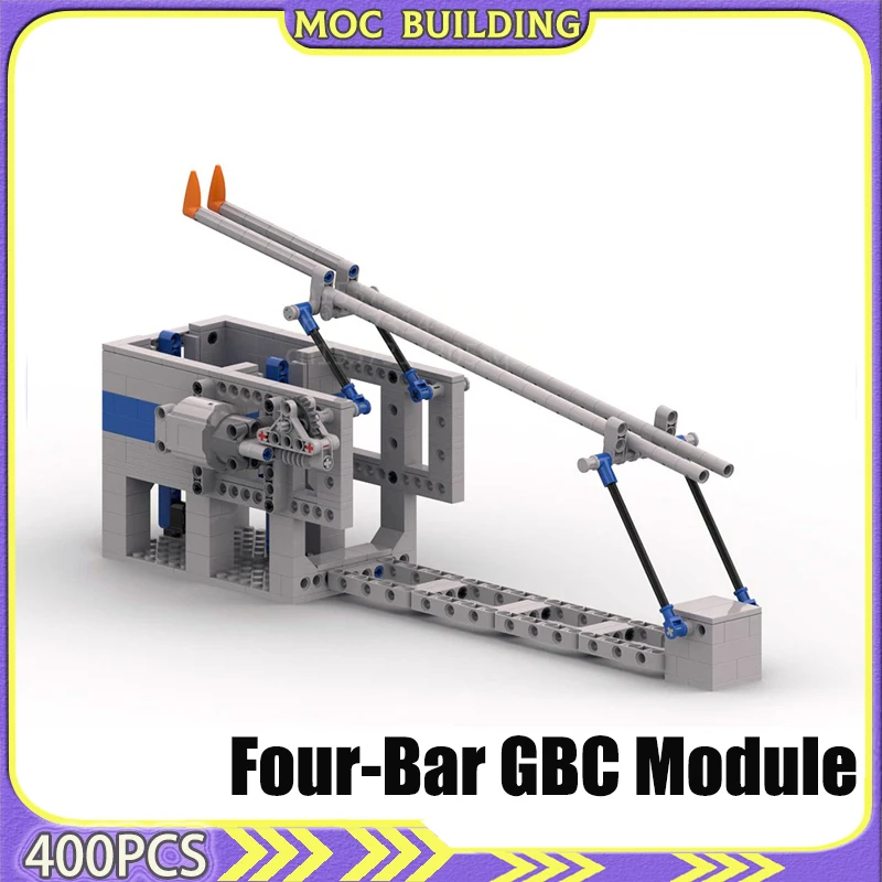 Four-Bar GBC Module MOC Building Blocks Sport Bricks Construction Toys Assembly Gifts