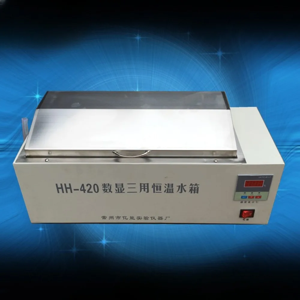 Manufacturer HH-420 three-purpose constant temperature water tank, constant temperature sink HH-W420 digital display constant te