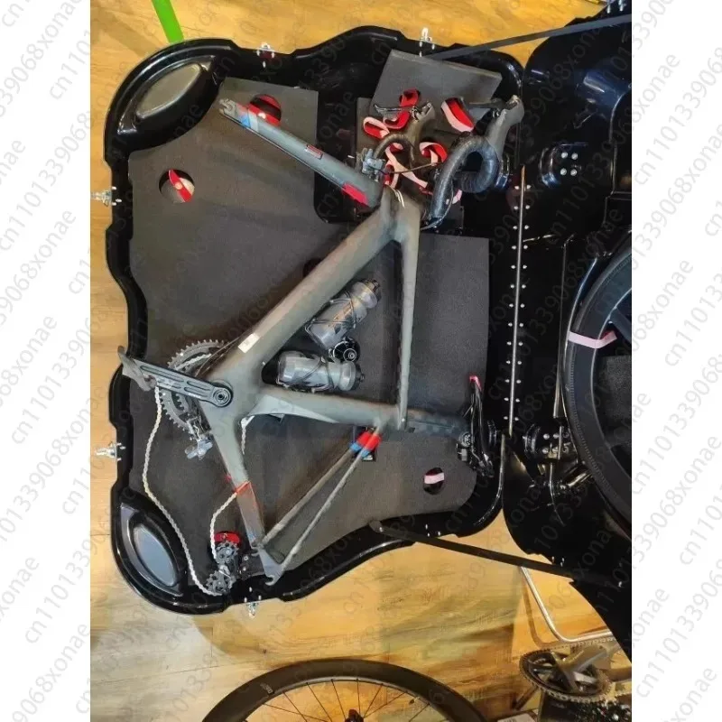 Hard Shell Bicycle Box, Road Bike, Iron Three Bike, Non Removable Handle, Packaging and Shipping Box