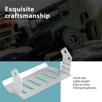 TNKIG-Stainless Steel Chassis Armor Axle Protector Skid Plate For Vanquish VS4-10 Phoenix VS410 RC Crawler Car Upgrade Parts