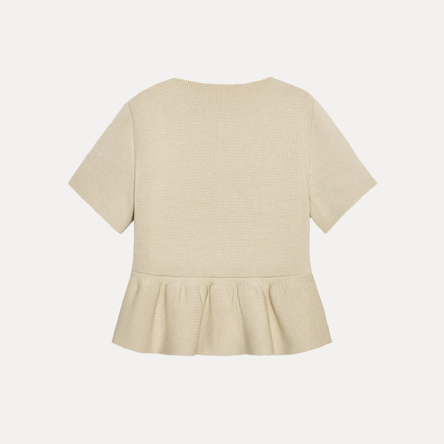 Faionable ort Sve Gebreide Jas Dames Sle Ort Rok Ontwerp Herfst 2025, Nieuwe Collectie Z Merk Open Vest