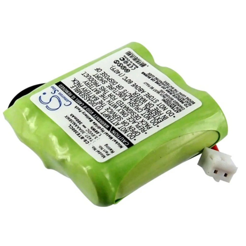 Batería Ni-MH de 3,6 V y 300 mAh para Binatone Master Panafone Digi-Phone Doro, número de pieza: 3SN2/3AAA300HSJP1, T427, 30AAAM3BMX