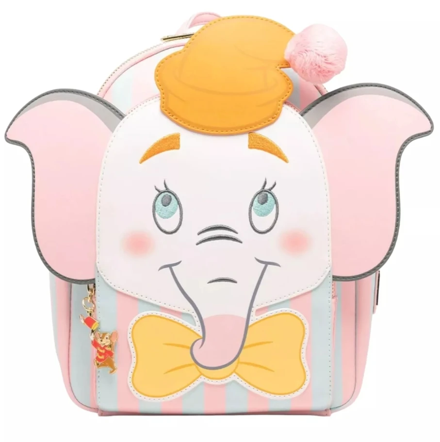 Loungefly Dumbo Flying Circus Pink Pastel Tent Mini Backpack