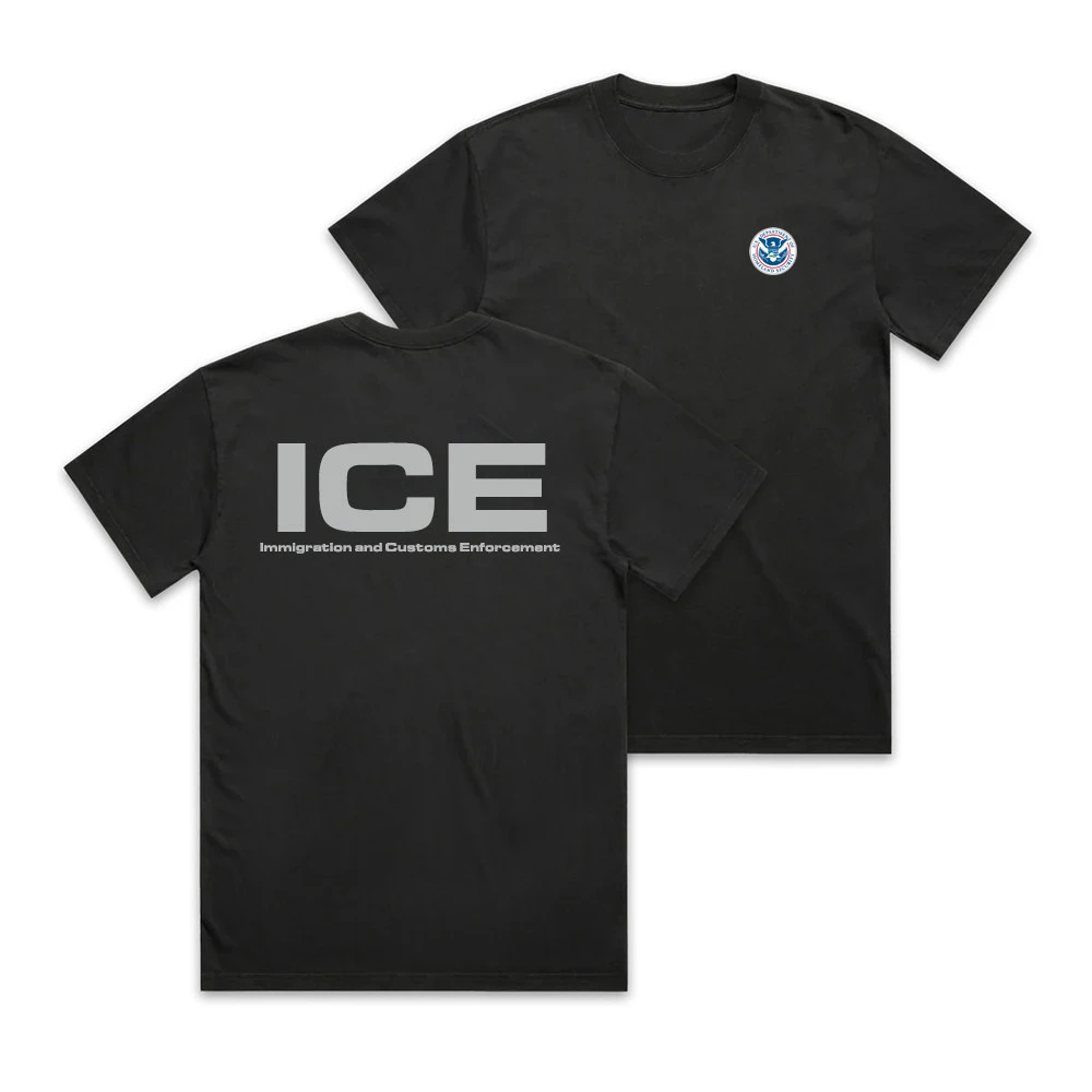 Tough Guy Club Agents Series of ICE in The Summer Wind Beautiful Countries Short Sleeve T-shirt