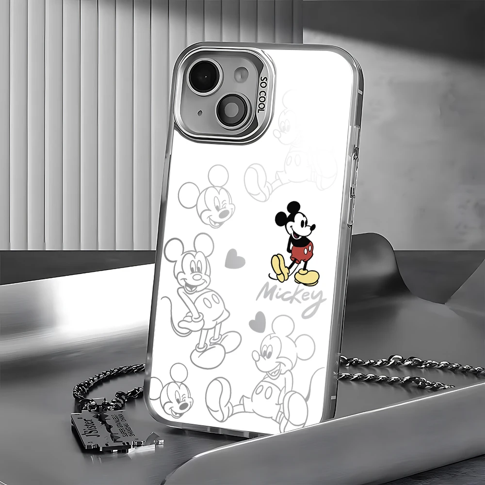 Fashion New Mickeies Minnies Phone Case for Xiaomi Mi 11 Lite 12T Poco X3 GT NFC F4 X5 Pro 5G Candy Matte Shockproof Back Cover image 5