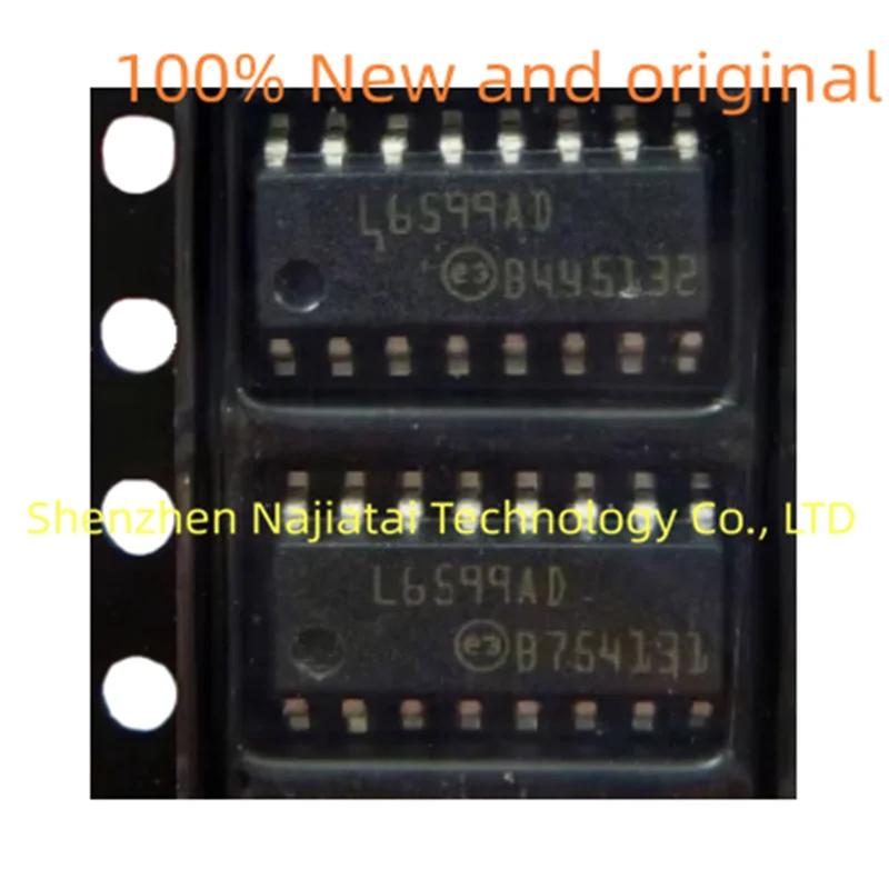 

10 шт./лот 100% Новый оригинальный L6599ADTR L6599 ADTR 6599 SOP16 IC чип