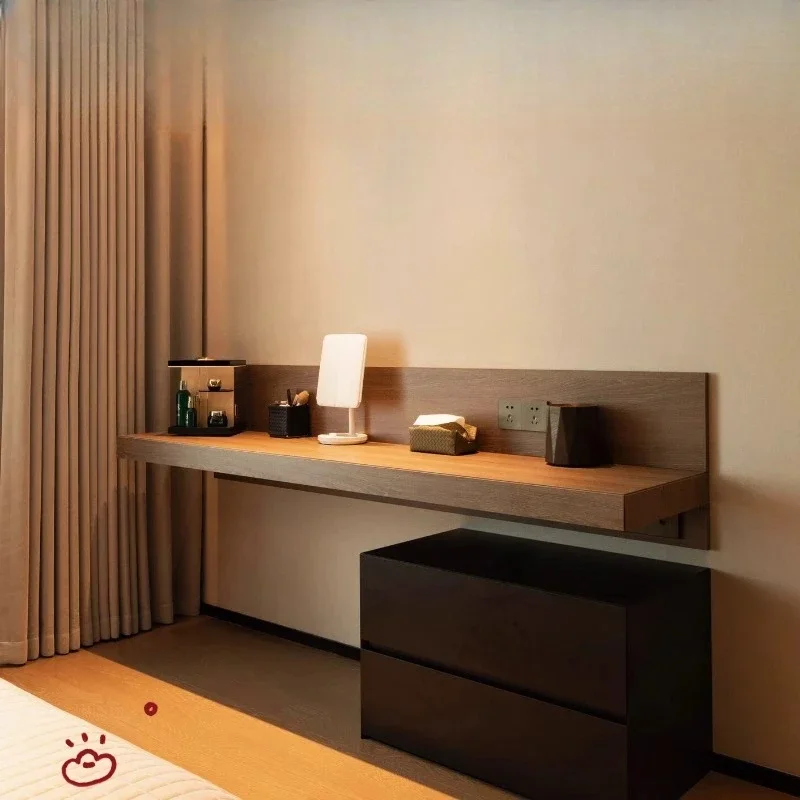 

Woman Makeup Vanity Table Nordic Modern Minimalist Floating Cabinet Dresser Bedroom Makeup Coiffeuse De Chambre Furniture