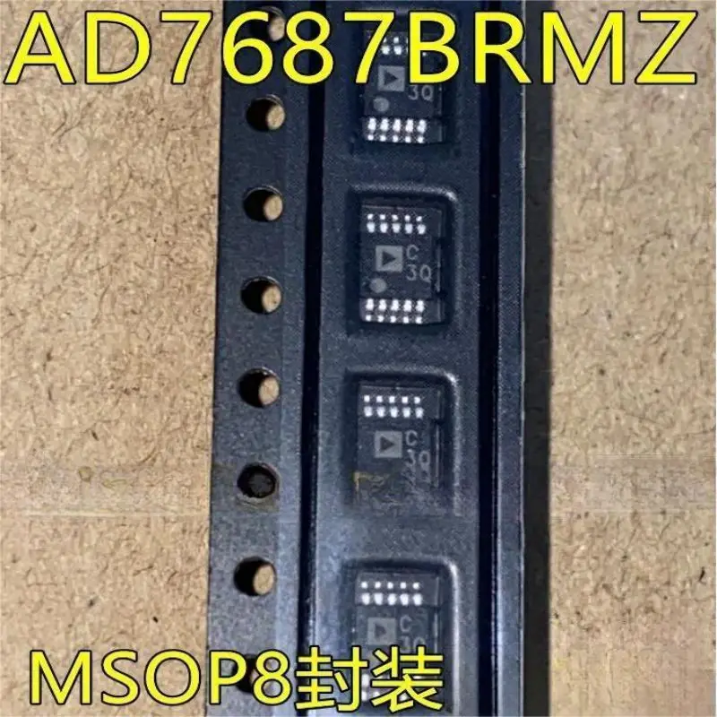 1 шт. AD7687 AD7687BRM AD7687BRMZ, трафаретная печать C3Q MSOP10, пластырь для ног, новый оригинальный