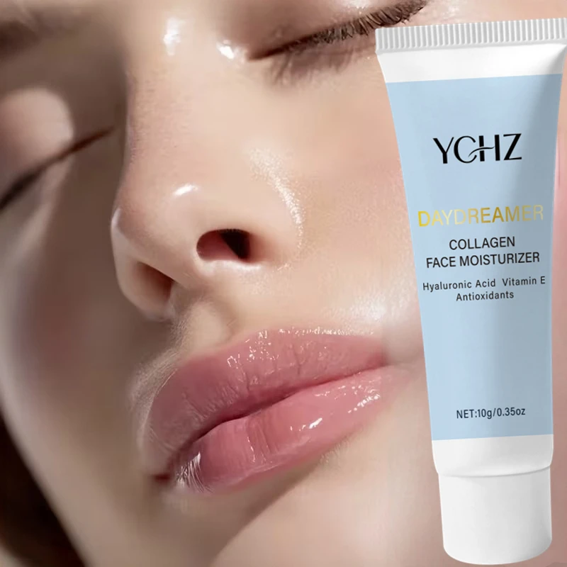Collagen Facial Moisturizer, Firming Cream with Vitamin E, Caffeine, and Niacinamide, Retinol Cream, Suitable for Day and Night Use on the Face, Moisturizing Cream, Leaves Skin Hydrated, Smooth, and Lifted, Facial Lift