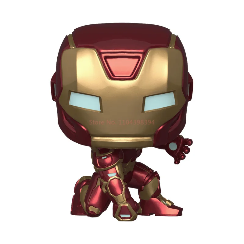 Funko Fenggao Marvel Avengers Iron Man Merchandise Figurines Trendy Toys Car Mounted Desktop Ornaments Dolls Gifts Collection - Image 6