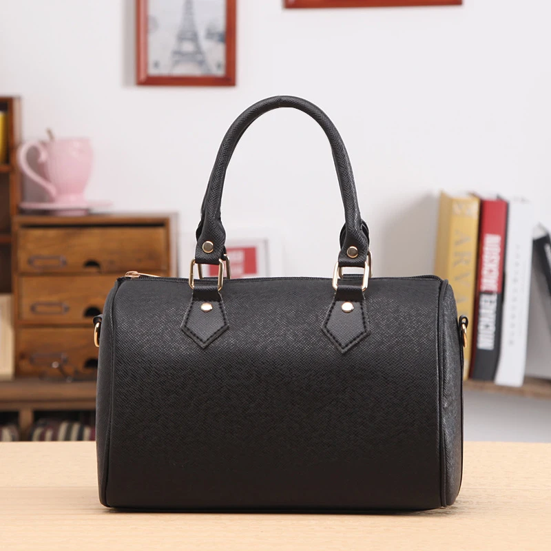 Women Handbags Ladies Handle Bag Leather Totes Black Red Beige PU Leather Shoulder Bag Fashion Hobos