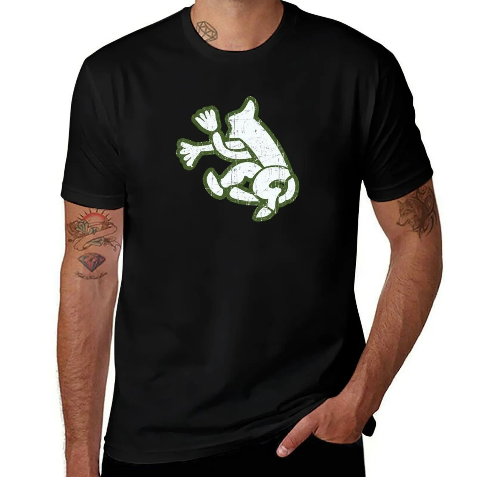 Tiger I S33 Panzerabteilungen Das Reich Kursk 1943 - White Grunge Style T-Shirt Soft Lightweight Cotton T-Shirt