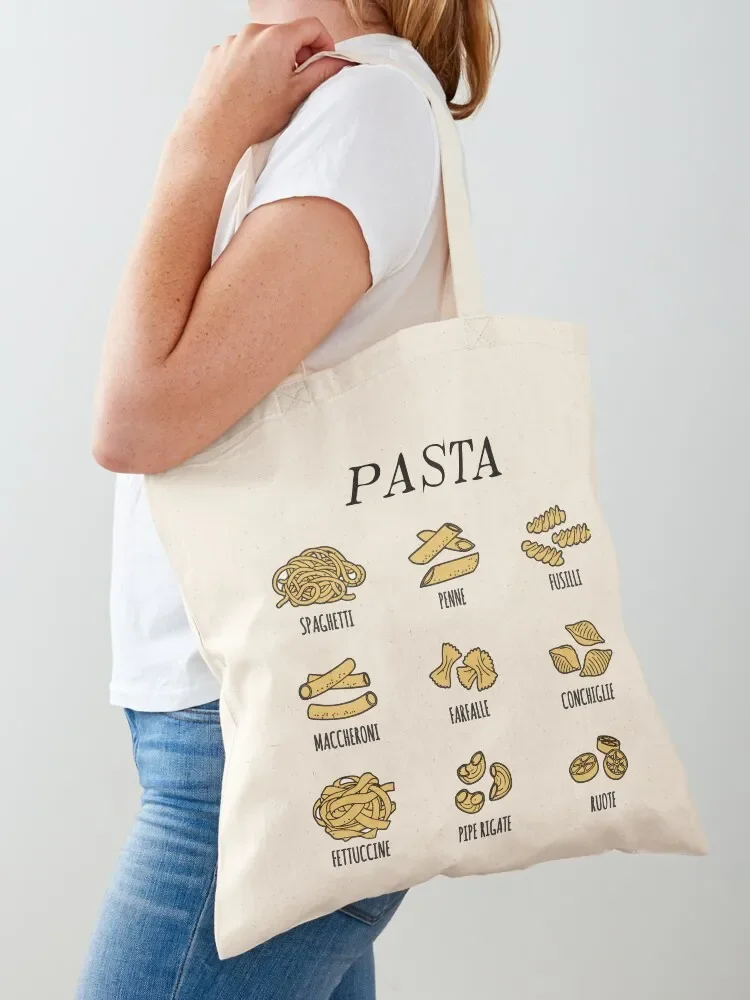 

pasta Tote Bag tote bags aesthetic canvas Canvas large
