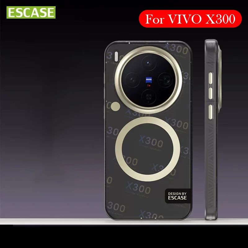 

ESCASE Case For VIVO X300 Airbag Back Cover Case for VIVO X300
