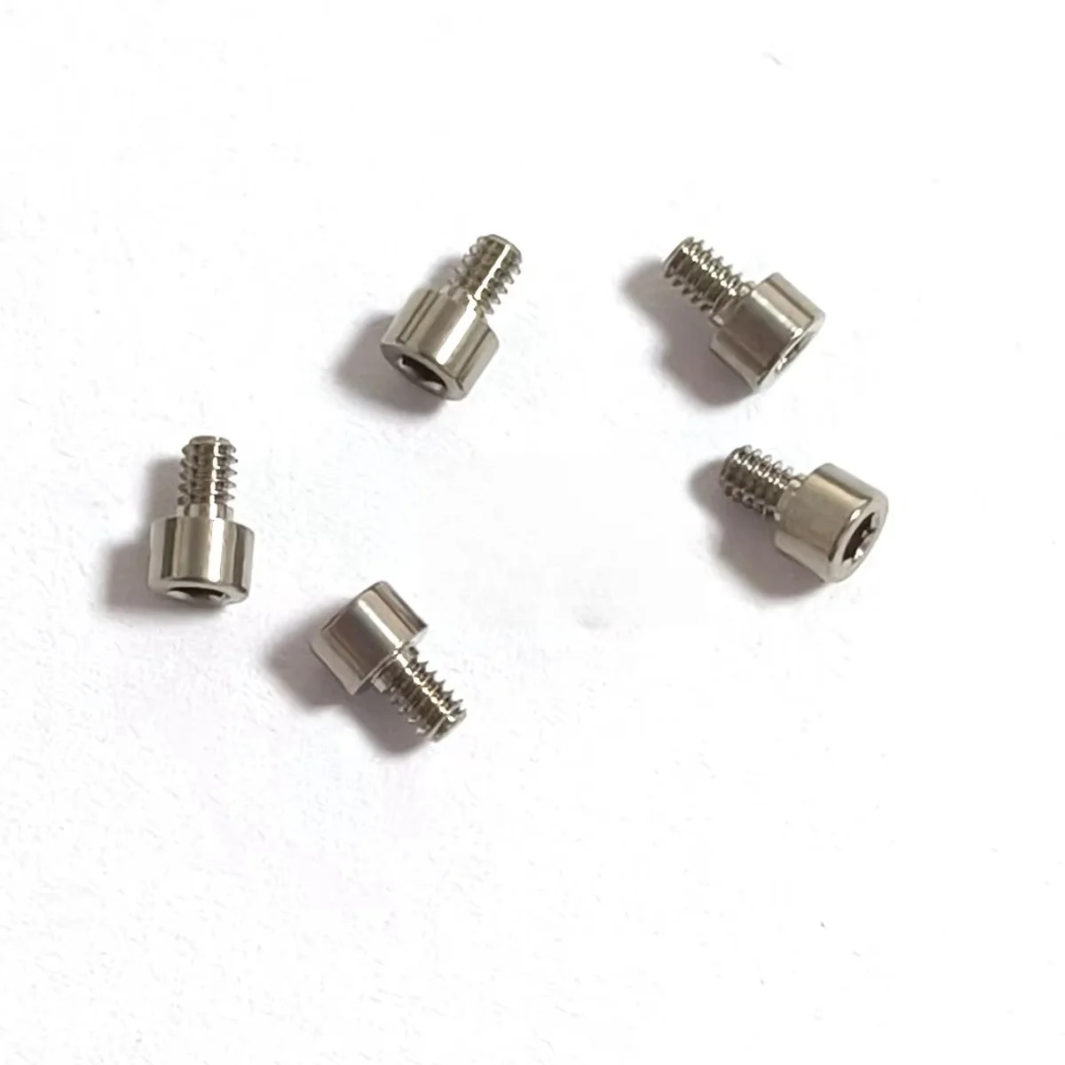 

6pcs Ti screw titanium screw for multi unit temporary cylinder MU ti base compatible with Hiossen Osstem TS