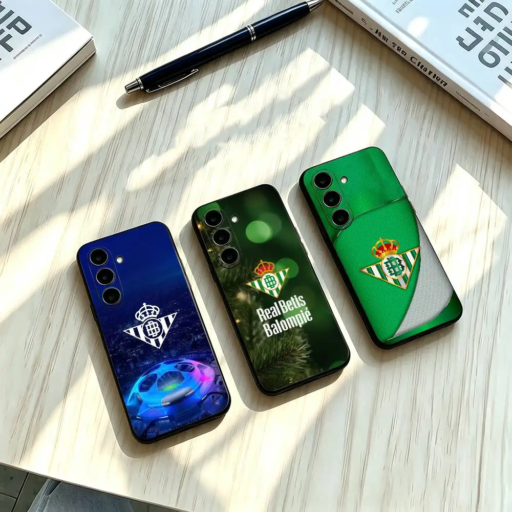 R-Real B-Betis Balompie fashion logo Basic Phone Case For Samsung A73 20,21s,22,31,32,52,53,72 Soft Black Shell