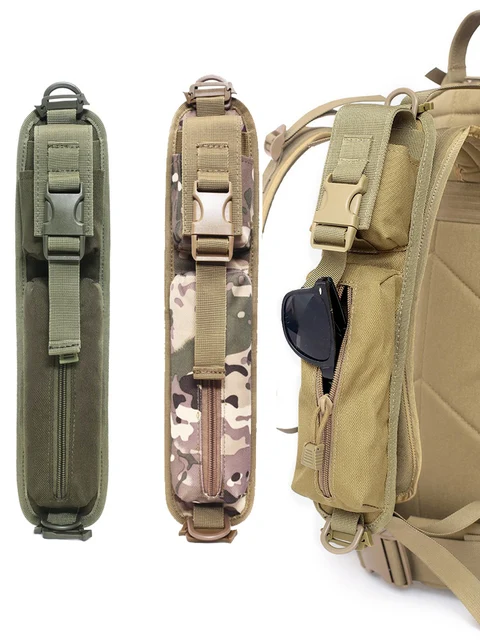 Taktyczny pasek na ramię torby na rozmaitości na plecak zestaw akcesoriów klucz etui na latarkę Molle Outdoor Camping zestawy EDC torba na narzędzia