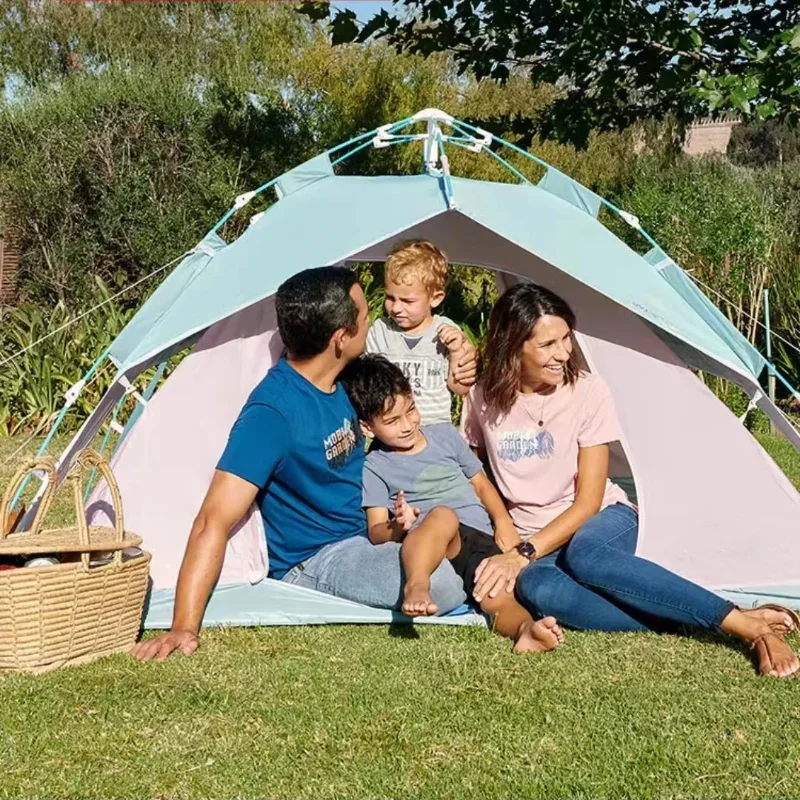

Portable Outdoor Tent Camping, Double Decker, 3-4 People, Fully Automatic, Quick Opening, No Seting Up, Hot Selling Tent