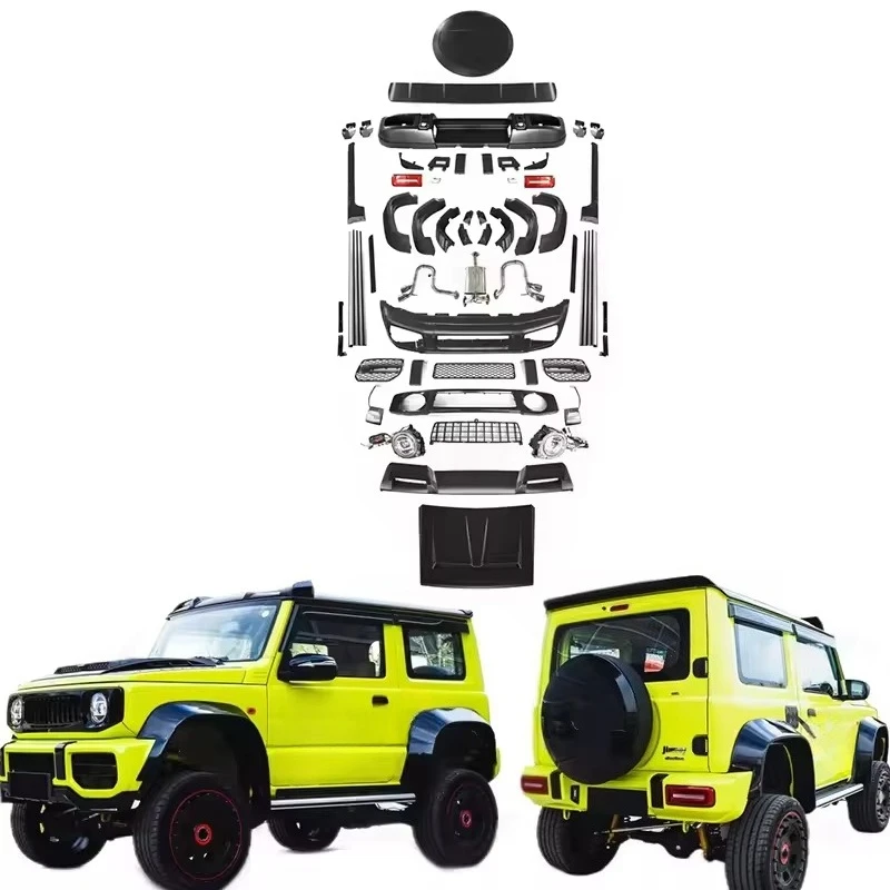 

For Jimny G63 Offroad Exterior Modified Accessories Full Set Body Kits for Jimny JB74 2018-2023 Car Bumpercustom