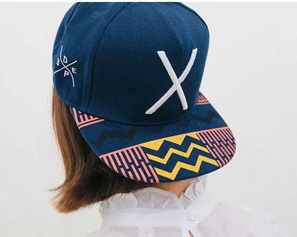 Letter Embroidery Hip Hop Caps For Men Women Fashion Cool Snapback Hat Adult Outdoor Casual Baseball Caps Flat Brim Sun Hats