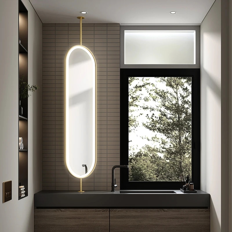 Mirror Durable Decorative Bathroom Waterproof Humid Environment Long Term Use Reliable Performance Espelhos De Paredes Decor