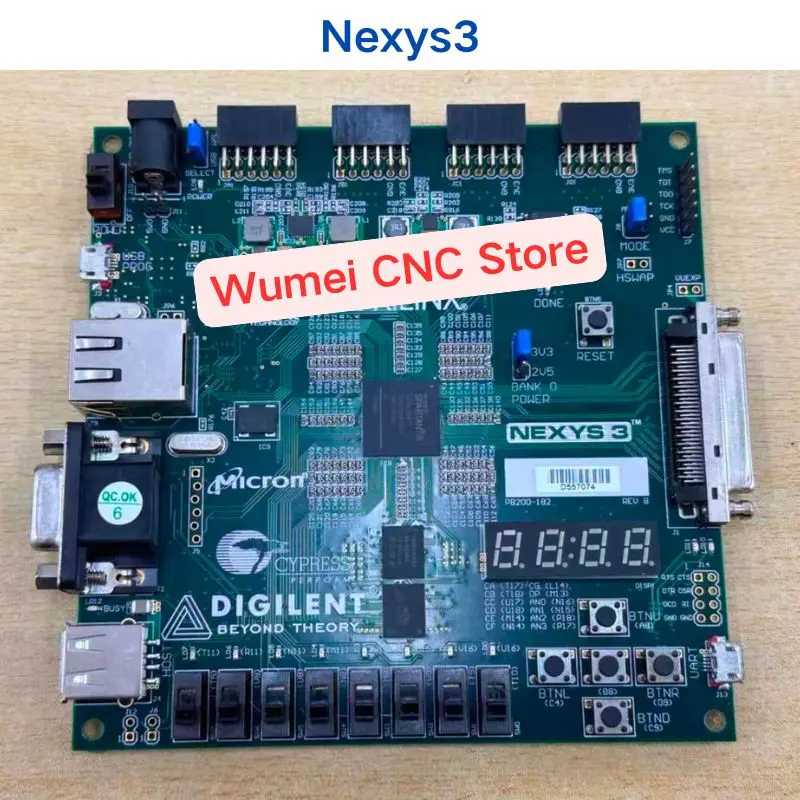 

Подержанный тест, ОК, оригинальная плата Nexys 3 410-182 Spartan-6 FPGA для платы разработки Digilent