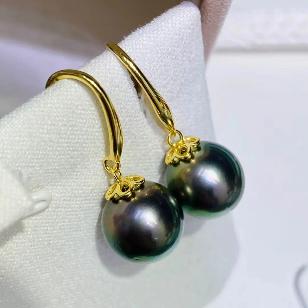 

Серьги из стерлингового серебра 925 пробы, фурнитура для крепления, базовые монтажные детали, аксессуар для жемчуга 8-11 мм, 10 пар/лот