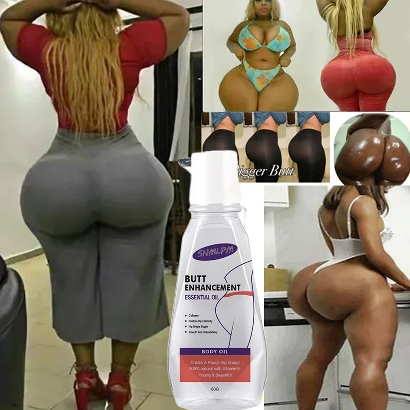 80ml Natural Butt Enhancement Essential Oil Cream Effective Lifting Firming Fast Growth Sexy Butt Hip Lift Up Massage Big Ass