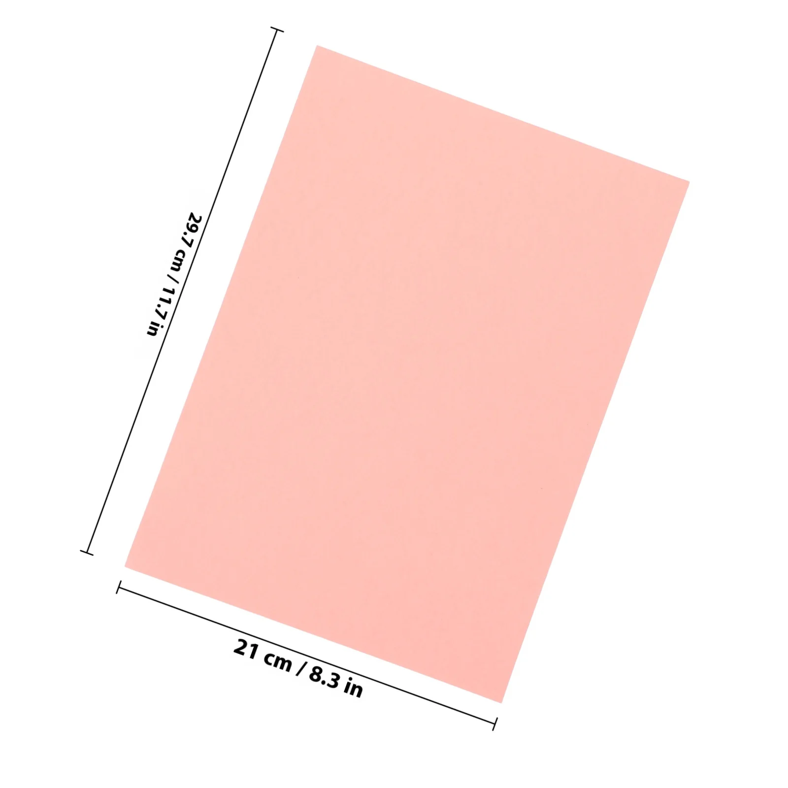 20 Sheets Pink Cardstock Paper Multi-Use DIY Craft Paper for Handmade Cards Invitations Scrapbooking Crafts Colorful Cardstock