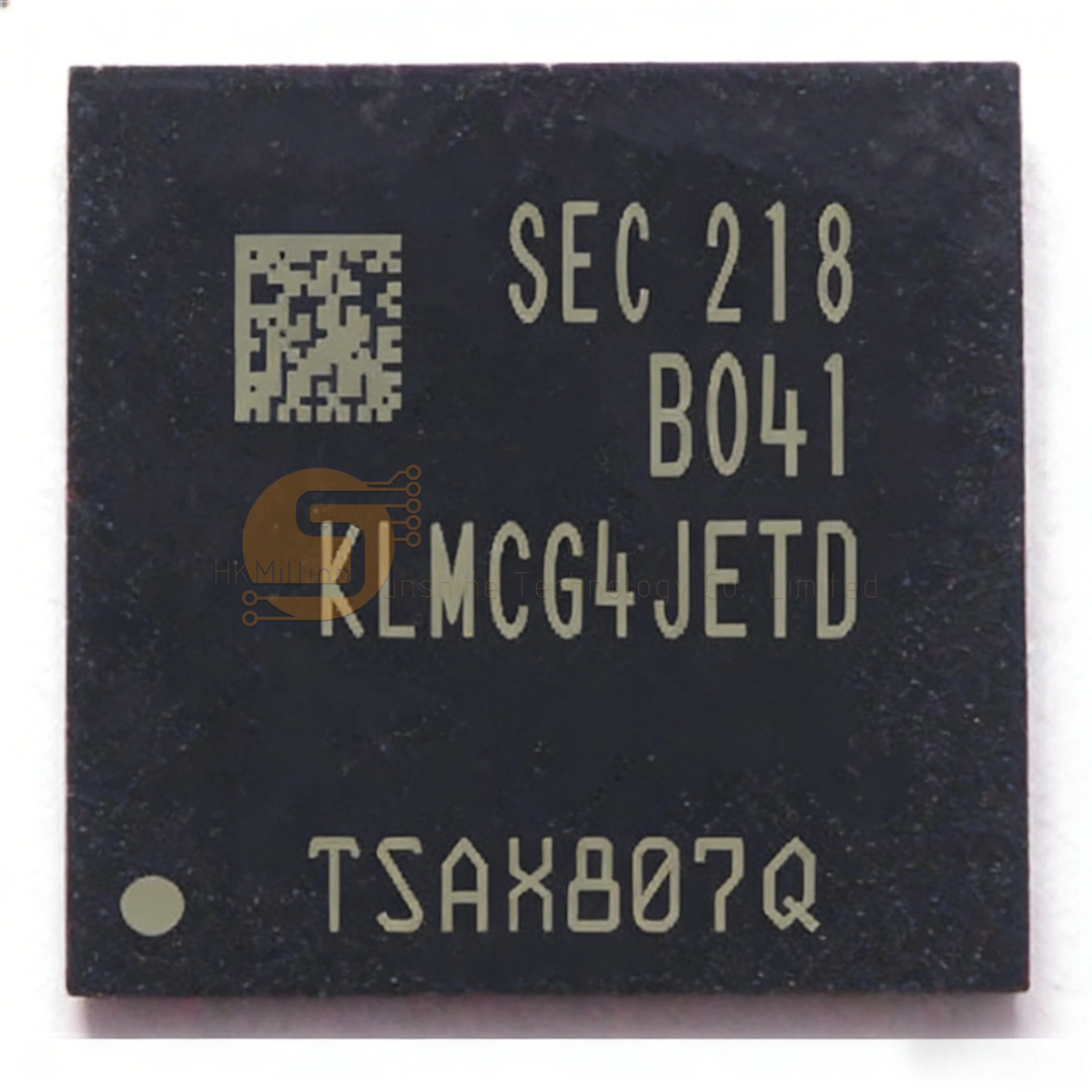 

KLMCG4JETD-B041 64 ГБ eMMC 5.1 153-Ball FBGA флеш-накопитель для ТВ-приставок, планшетов, смартфонов, новый и оригинальный