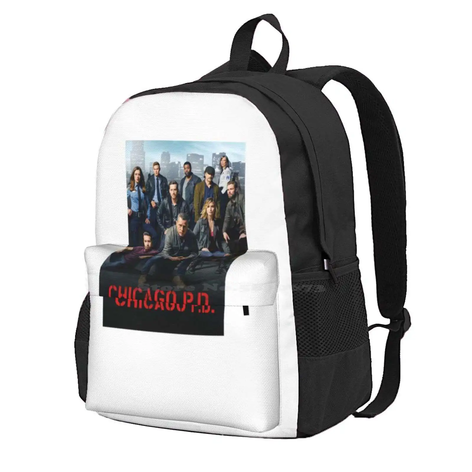 Chicago P.D. Hot Sale Schoolbag Backpack Fashion Bags Chicago Pd Fire Chicago Med One Chicago Chihard Hank Voight Antonio